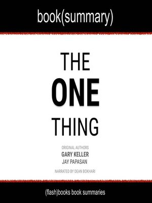 cover image of The One Thing